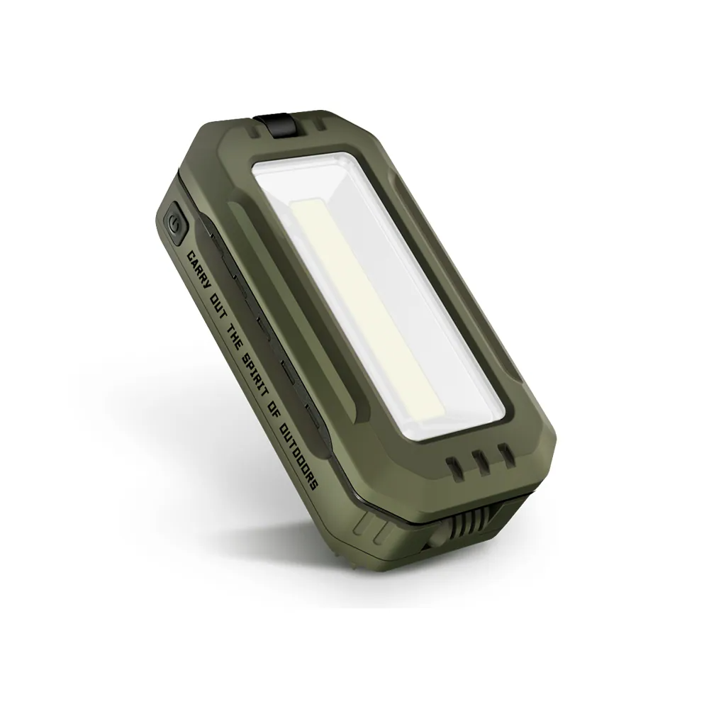 【ADAMOUTDOOR】萬用伸縮式檯燈 / ADCL-TL400LAMP- [黑、綠、沙]