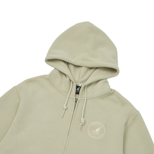 KANGOL 外套 卡其 LOGO 連帽外套 中性 6455140201