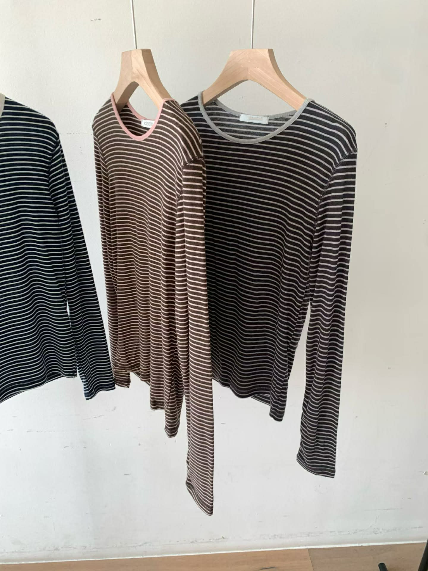 FN14 天絲羊毛條紋Tee