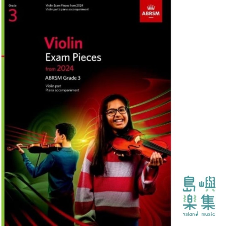 Violin Exam Pieces from 2024, ABRSM Grade 3