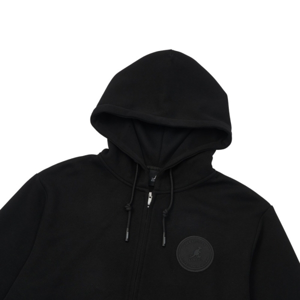 KANGOL 外套 黑 LOGO 連帽外套 中性 6455140220