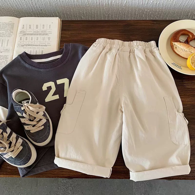 百搭工裝休閒長褲