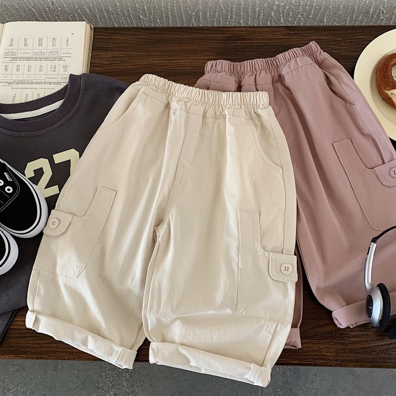 百搭工裝休閒長褲