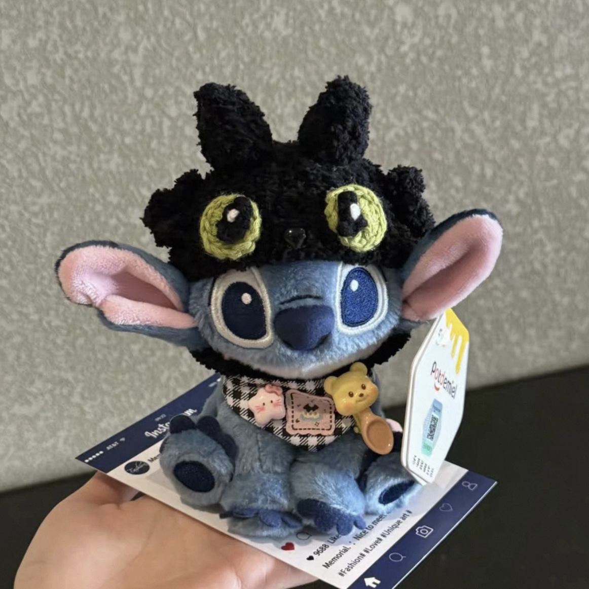 <正版授權>迪士尼 史迪奇 無牙仔 毛絨吊飾 掛件