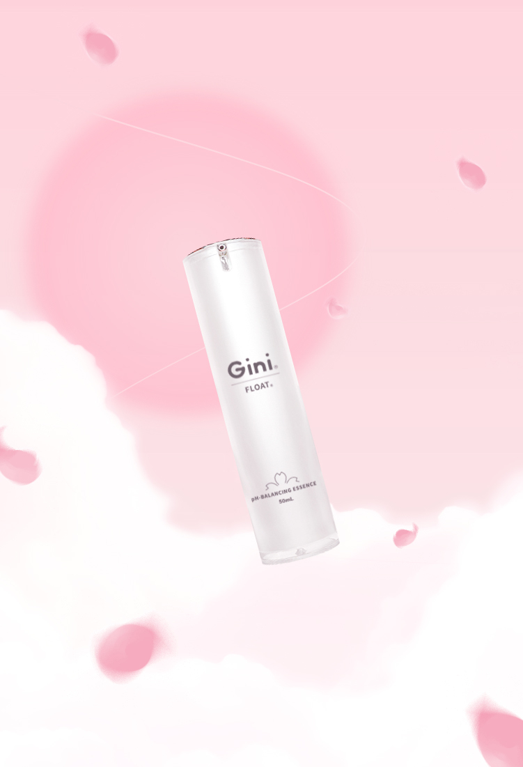 【浮落櫻花潤滑保濕精華】GINI Float pH-Balancing Essence