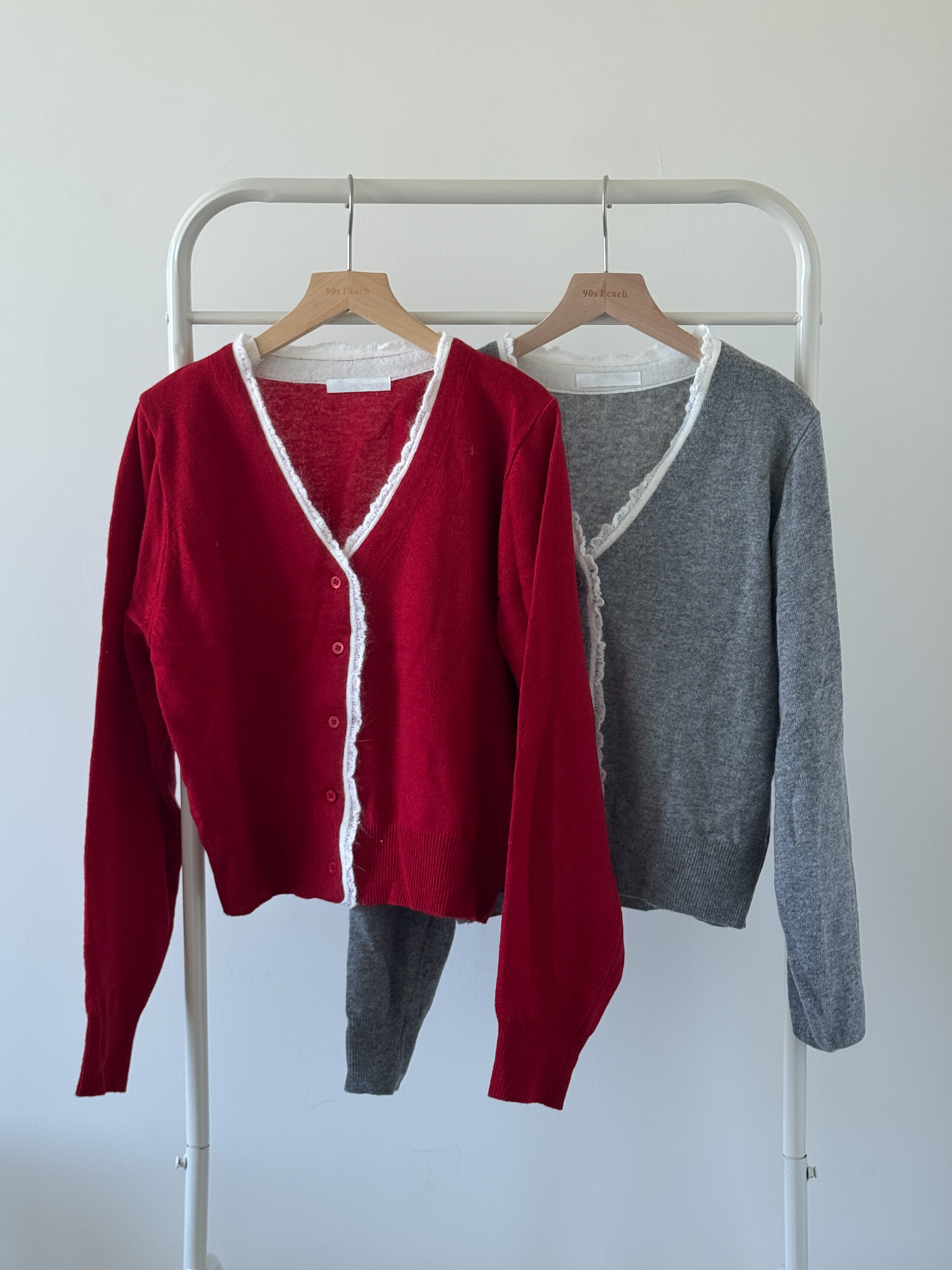 romantic wool laces cardigan