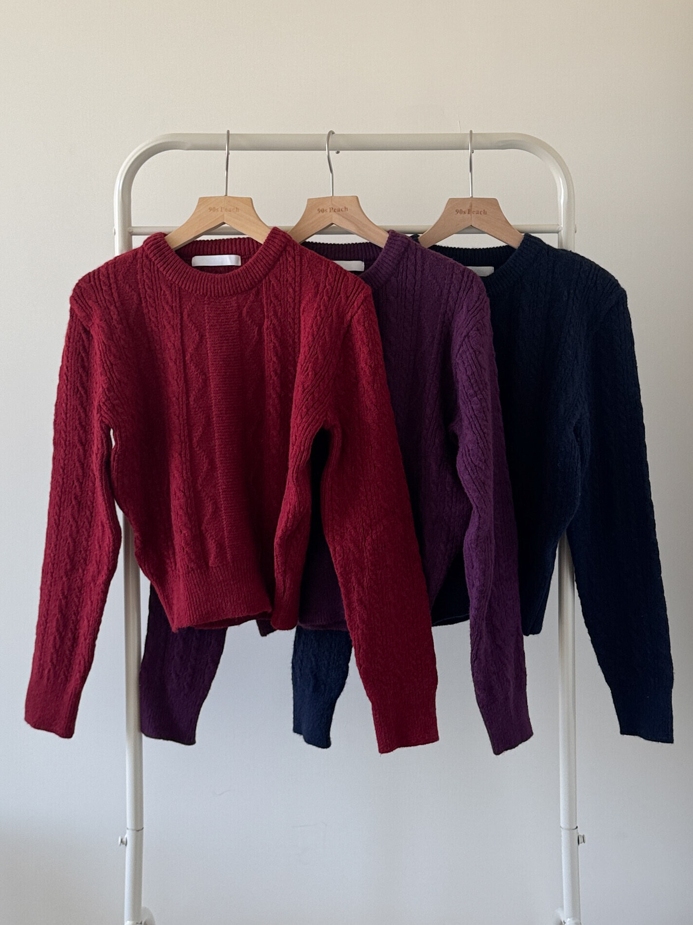 xmas basic crop knit