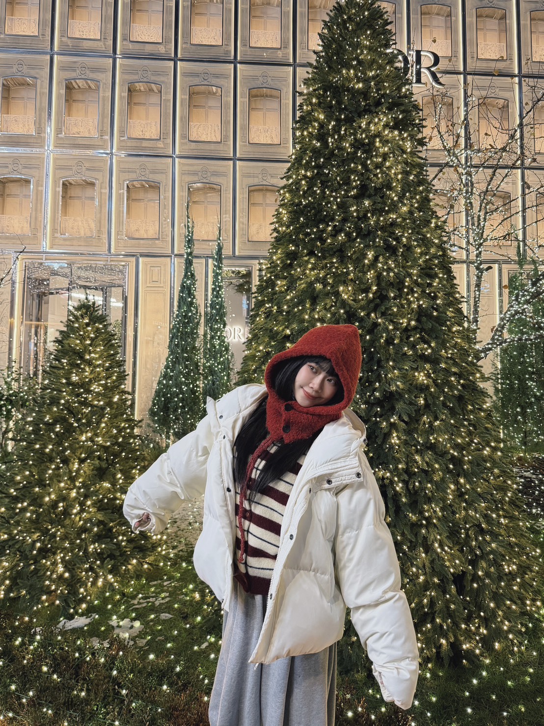 <25DEC韓國女裝> DC13 巴拉克拉法毛帽 兩色