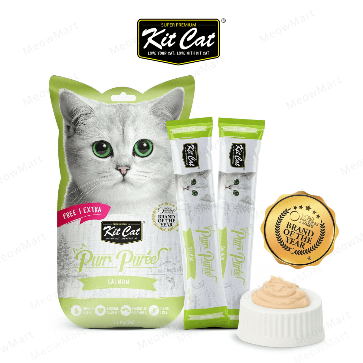 Kit Cat 養生肉醬 (三文魚) 15g x 5