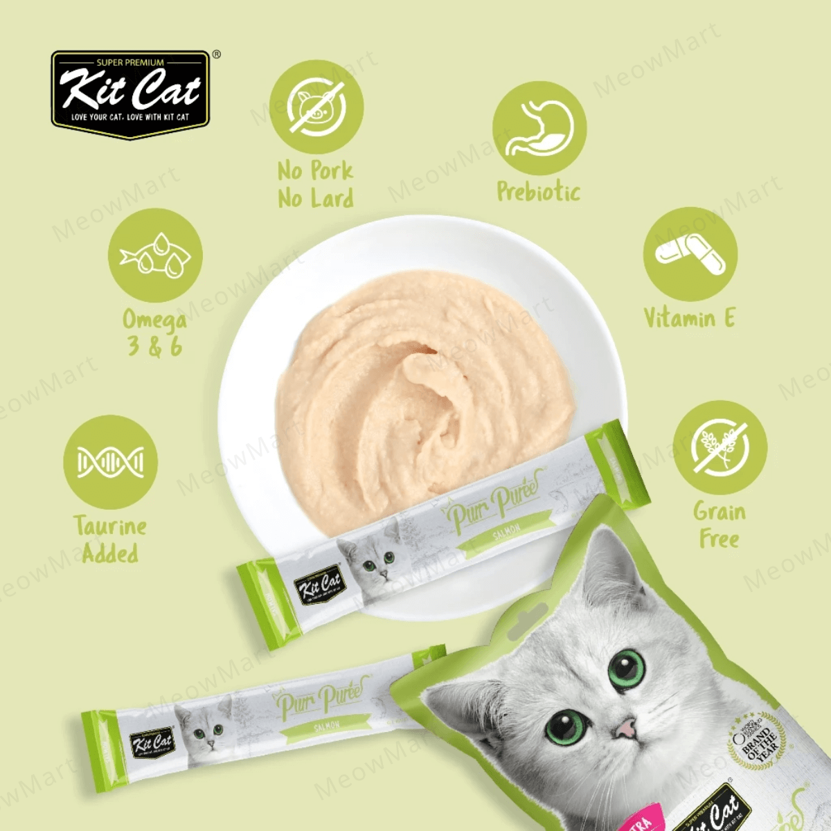Kit Cat 養生肉醬 (三文魚) 15g x 5