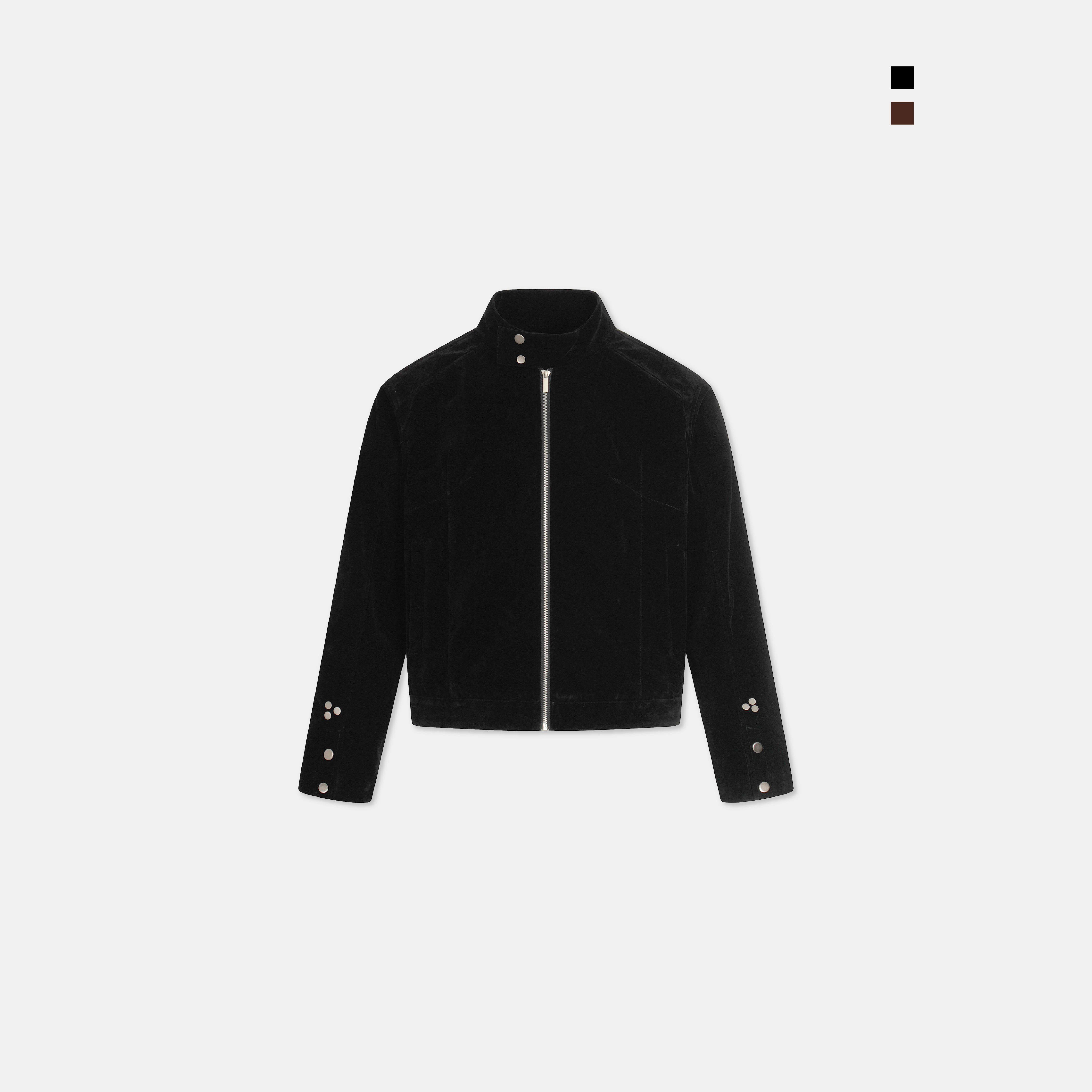 ACR 極簡紳士 麂皮 立領 外套