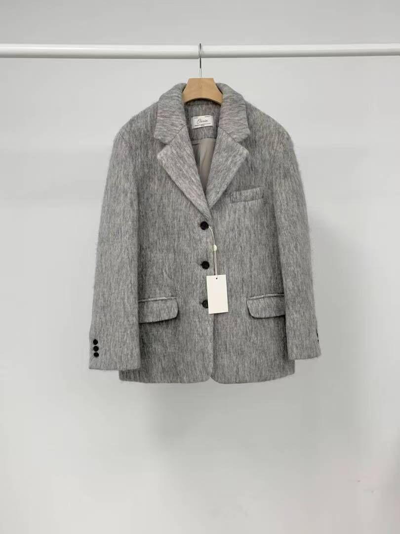 OU5305 毛海西裝外套