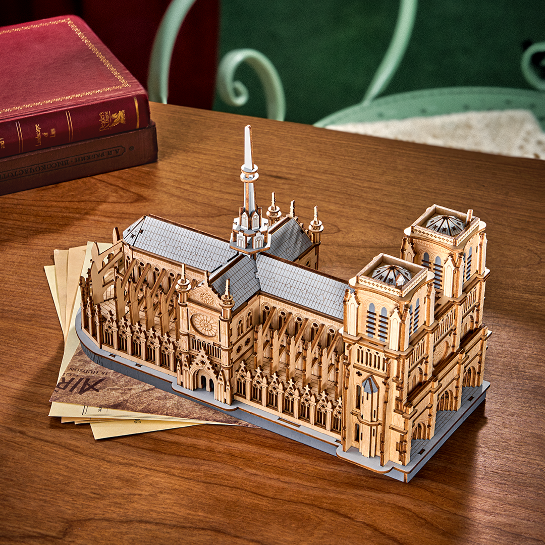 精品藝術博物館系列｜袖珍拼圖《巴黎大教堂》