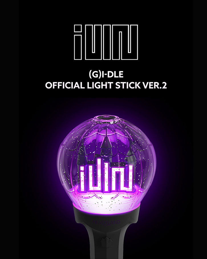 i-dle Official Light Stick ver.2 官方應援手燈 二代