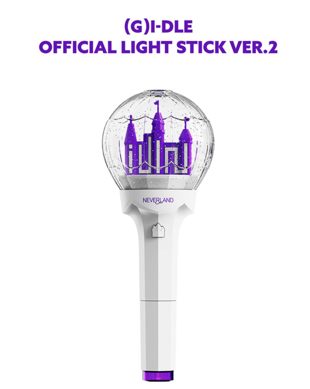i-dle Official Light Stick ver.2 官方應援手燈 二代