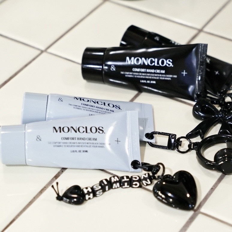 <限時開團⚡️> 🇰🇷MONCLOS-植萃護手霜30ml附贈吊飾（共2款）
