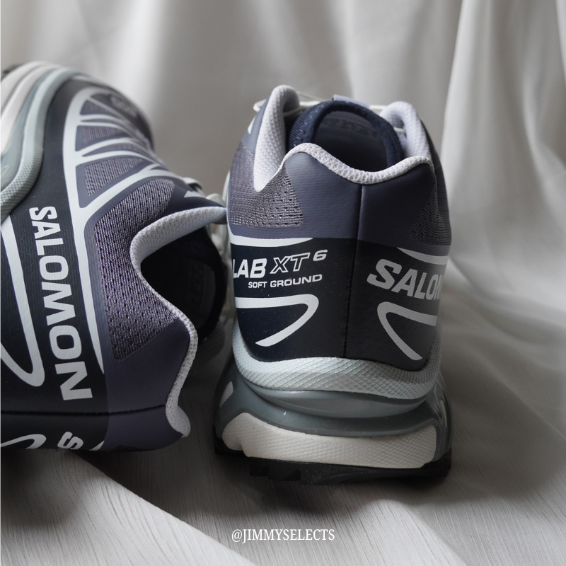SALOMON XT-6 黑灰藍｜男女同款 越野跑 × 城市通勤 百搭慢跑鞋 478640