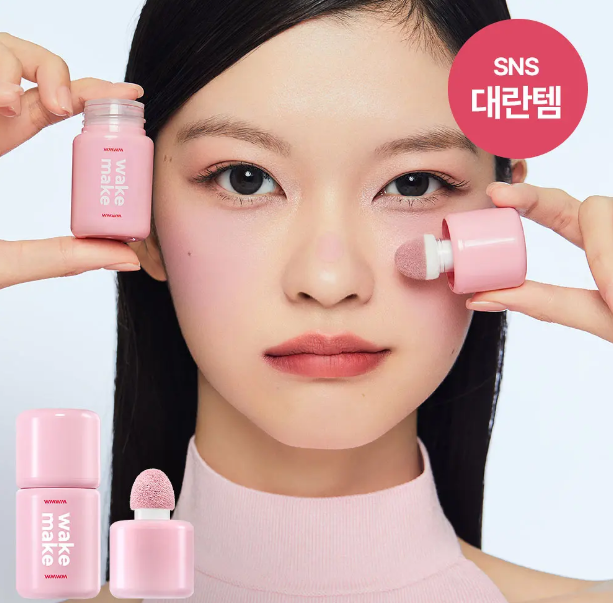 Wakemake Moisturizing Color Correcting Blush
