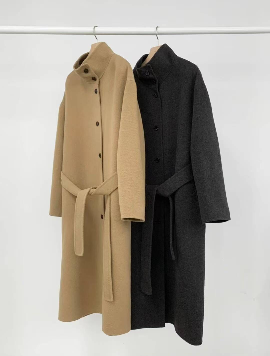 OU5320 韓劇立領大衣