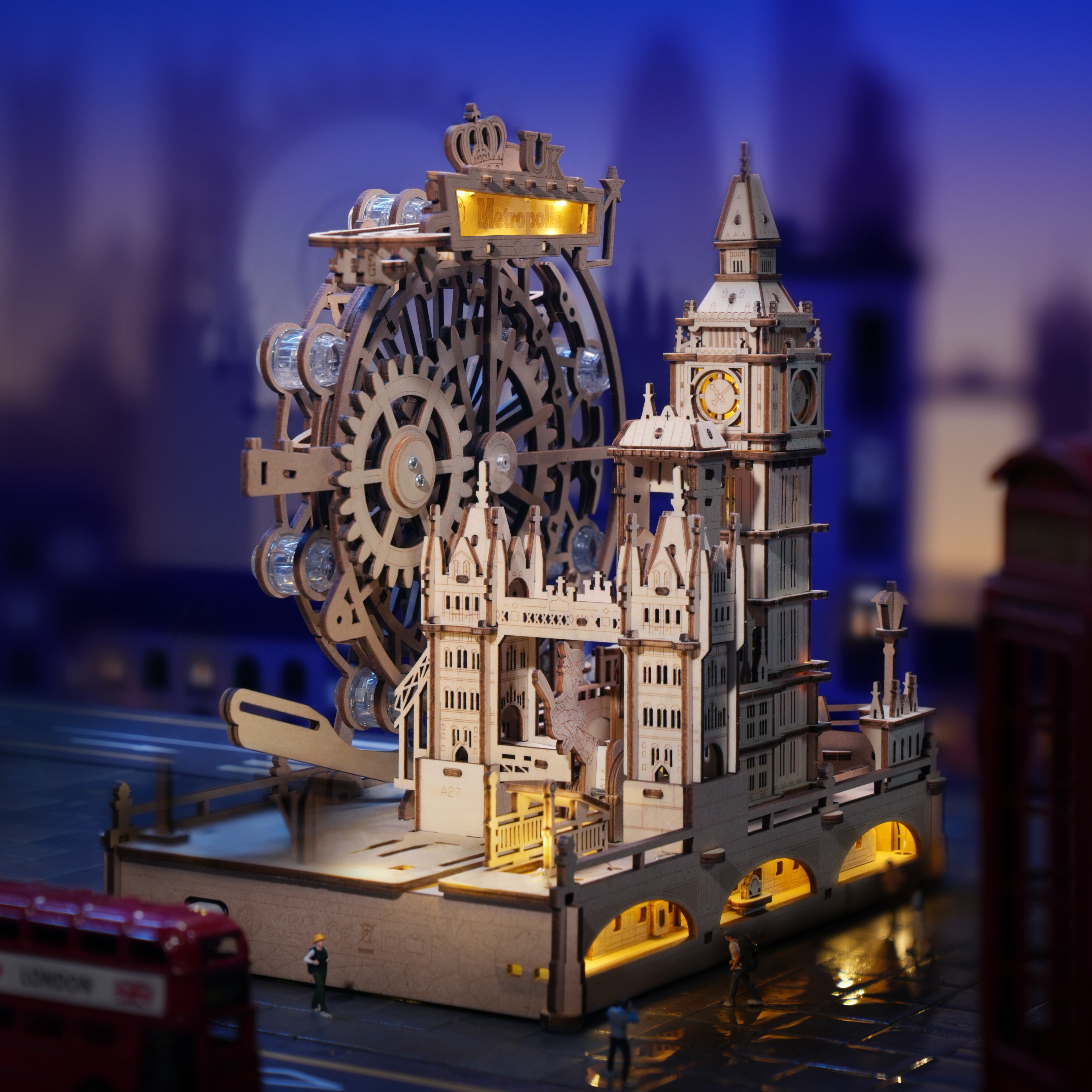 精品藝術博物館系列｜袖珍拼圖《環遊世界．倫敦》