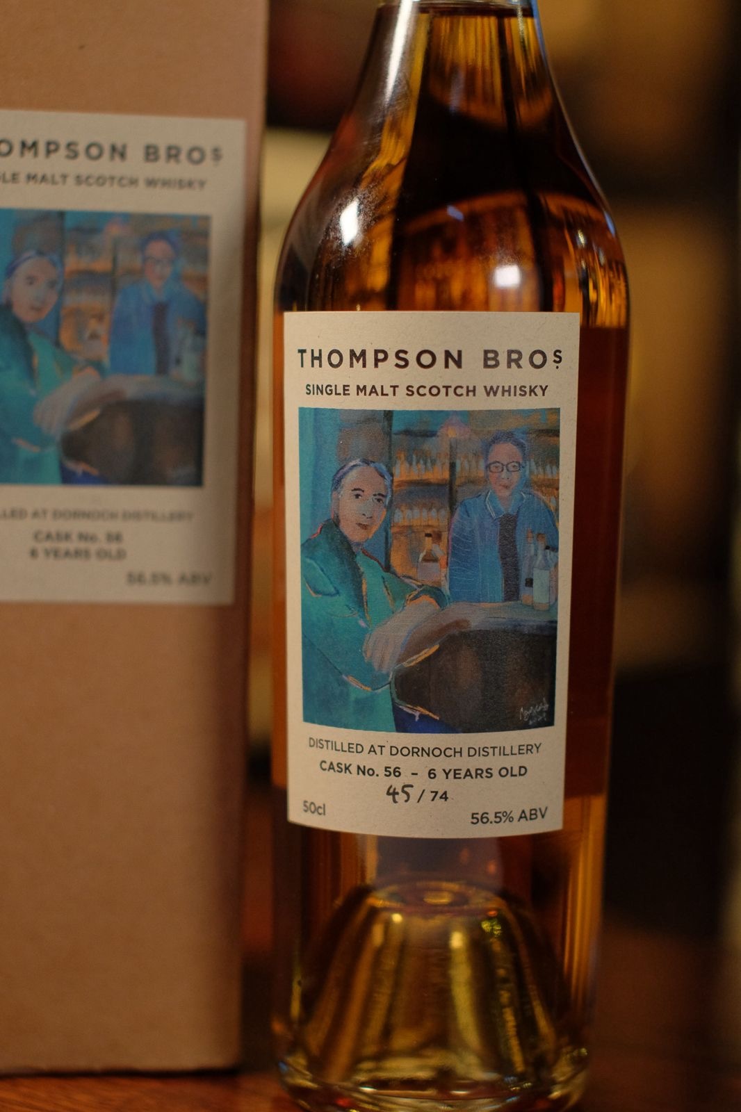 Dornoch 2018/2024 6YO #56 56.5% Bottled for The MaltCask & Marc