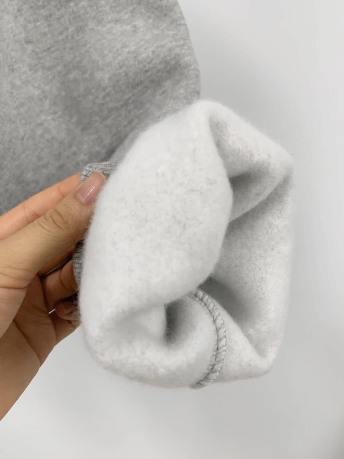 OU5340 內鋪絨落肩衛衣