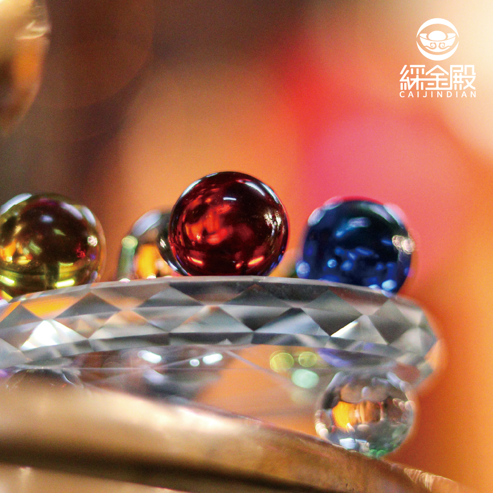 招財改運七星珠盤(小) ｜《含過爐》【綵金殿】