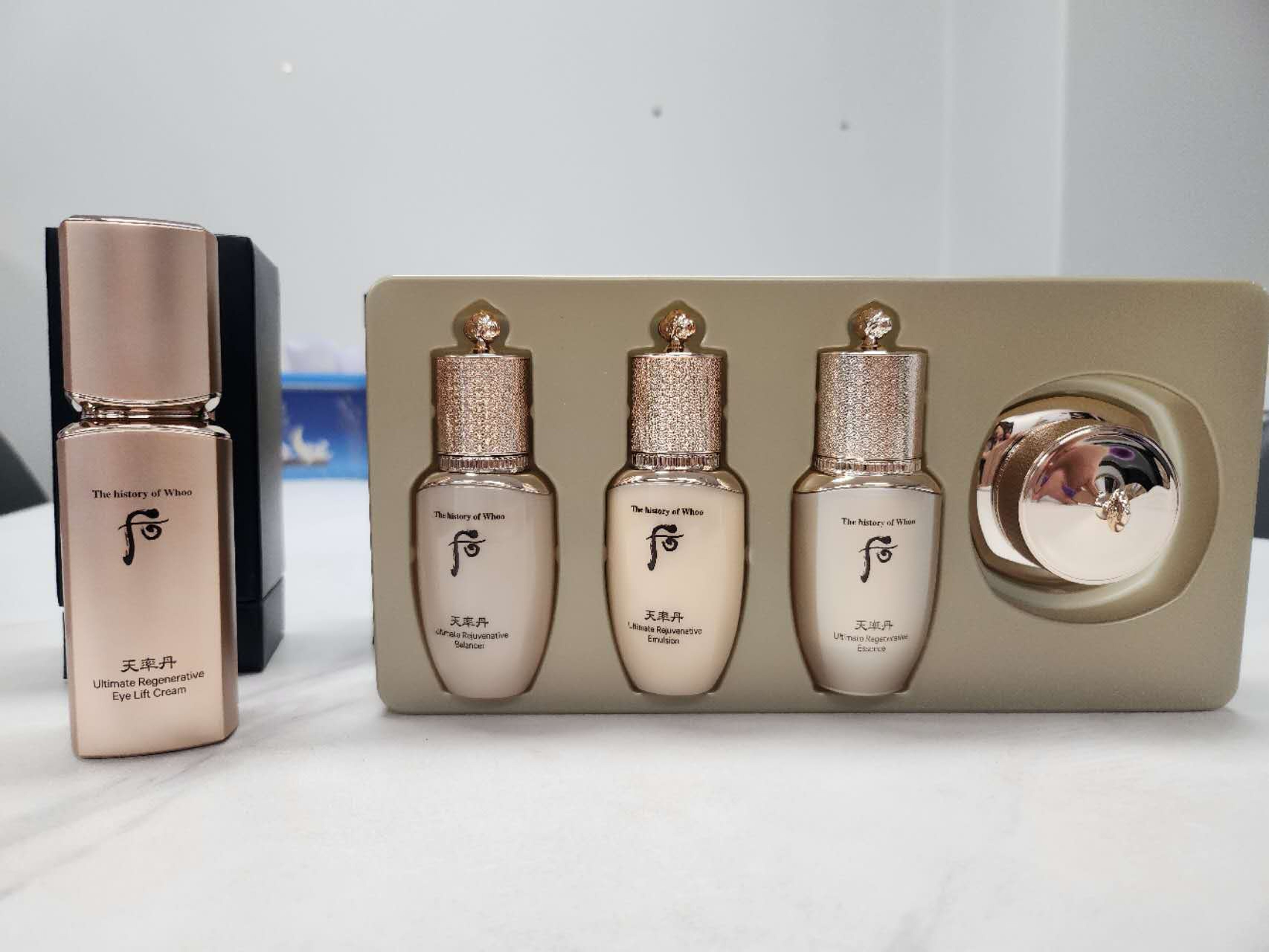 【直播】LL1215425 Whoo后 天率丹和率極致再生旅行套裝