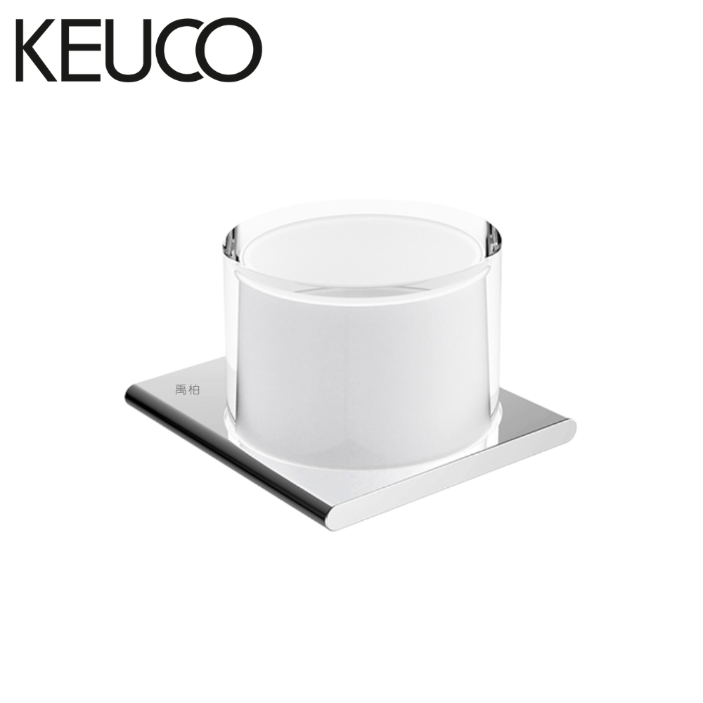 KEUCO｜Edition 400 給皂器(含皂罐) 鉻色 KU11552019000