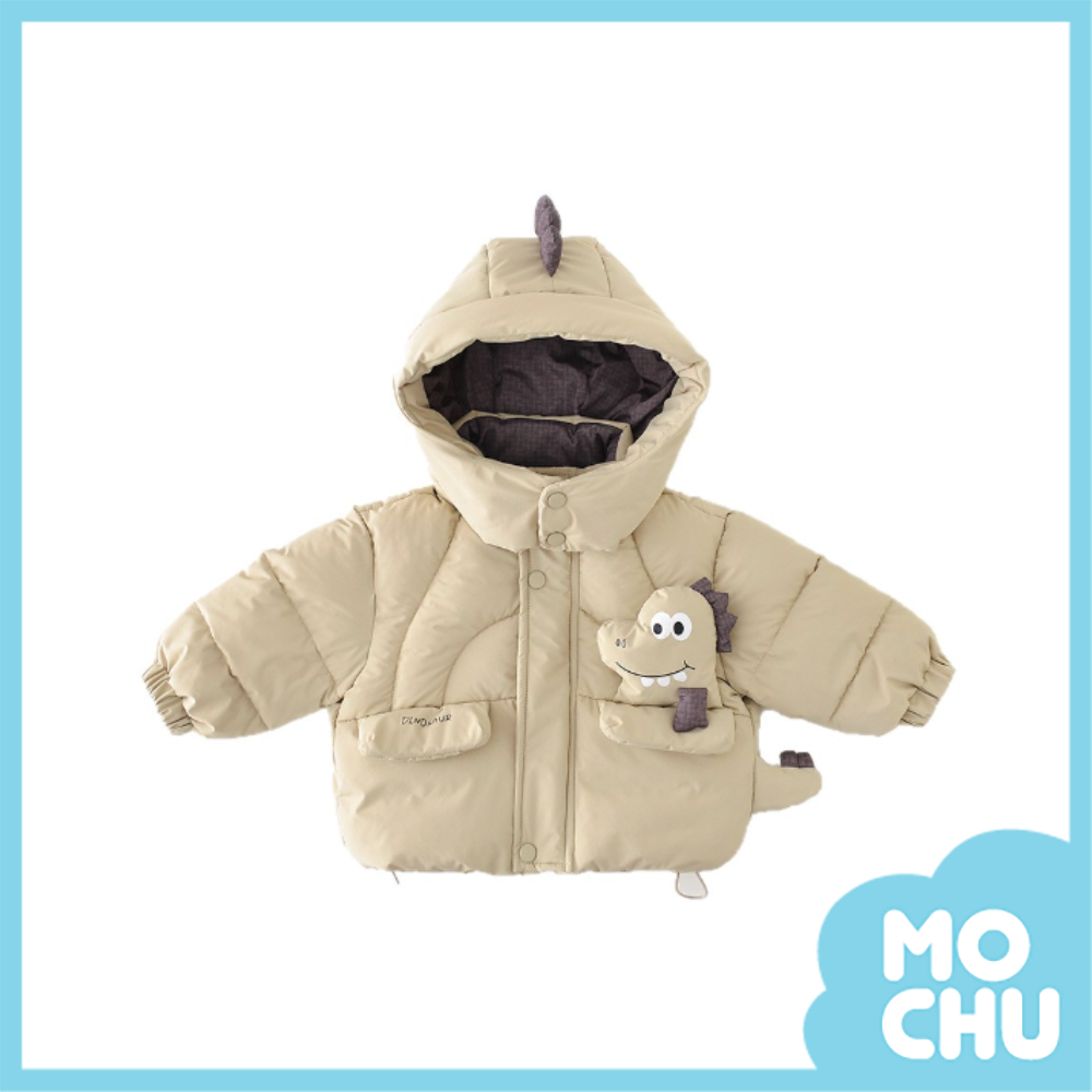恐龍玩偶鋪棉加厚防風外套