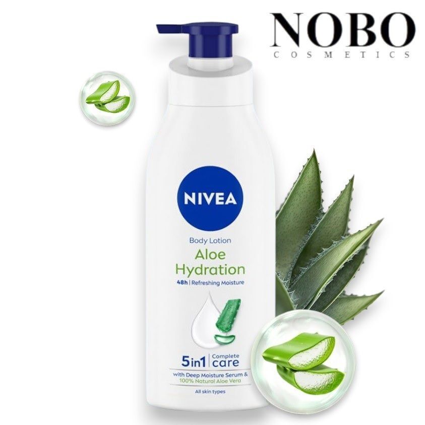 Nivea 5合1蘆薈舒緩呵護潤膚身體乳 400ml (平行進口)