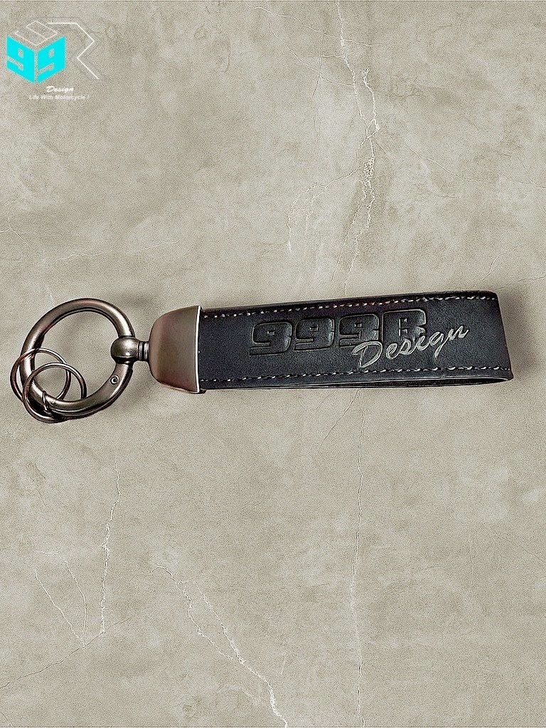 999R 皮革鋼印鑰匙圈
