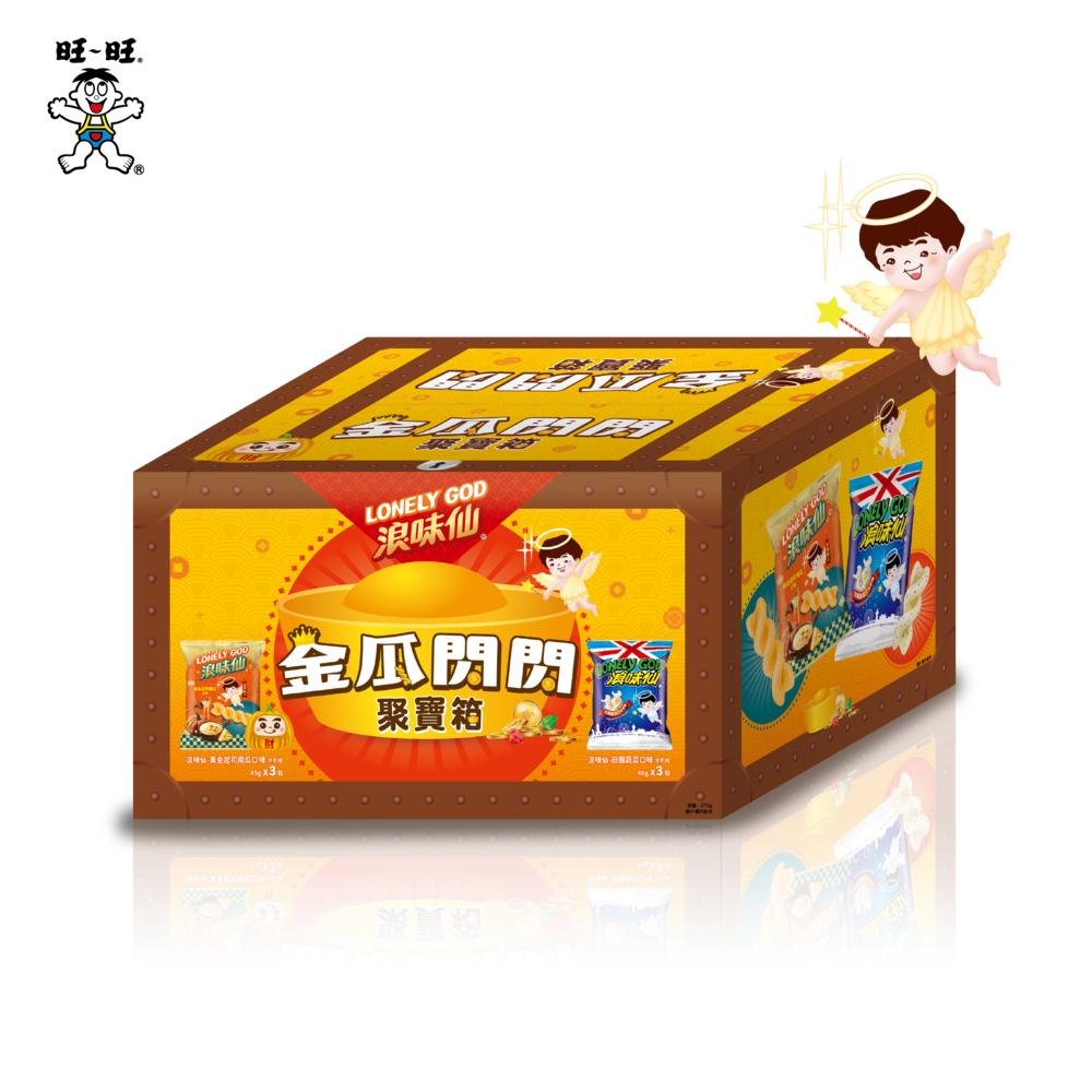 浪味仙-金瓜閃閃聚寶箱 (洋芋捲)