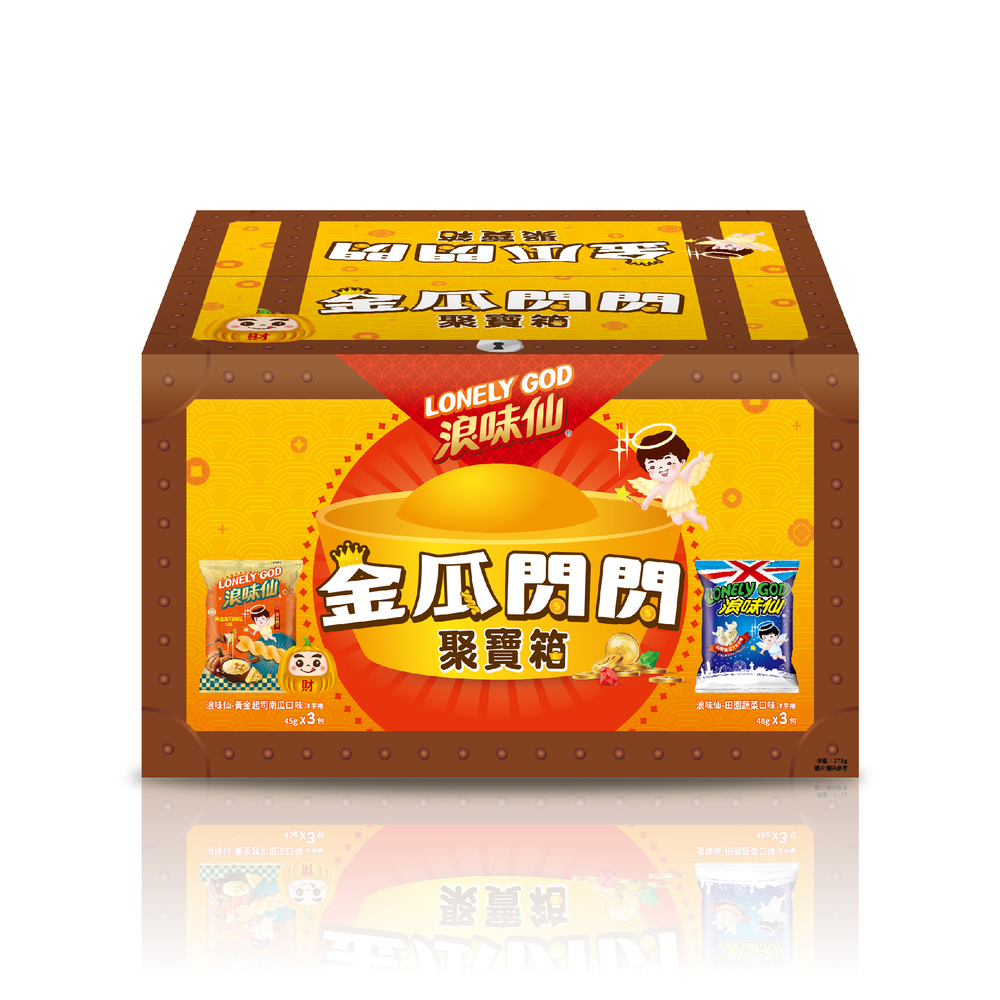浪味仙-金瓜閃閃聚寶箱 (洋芋捲)