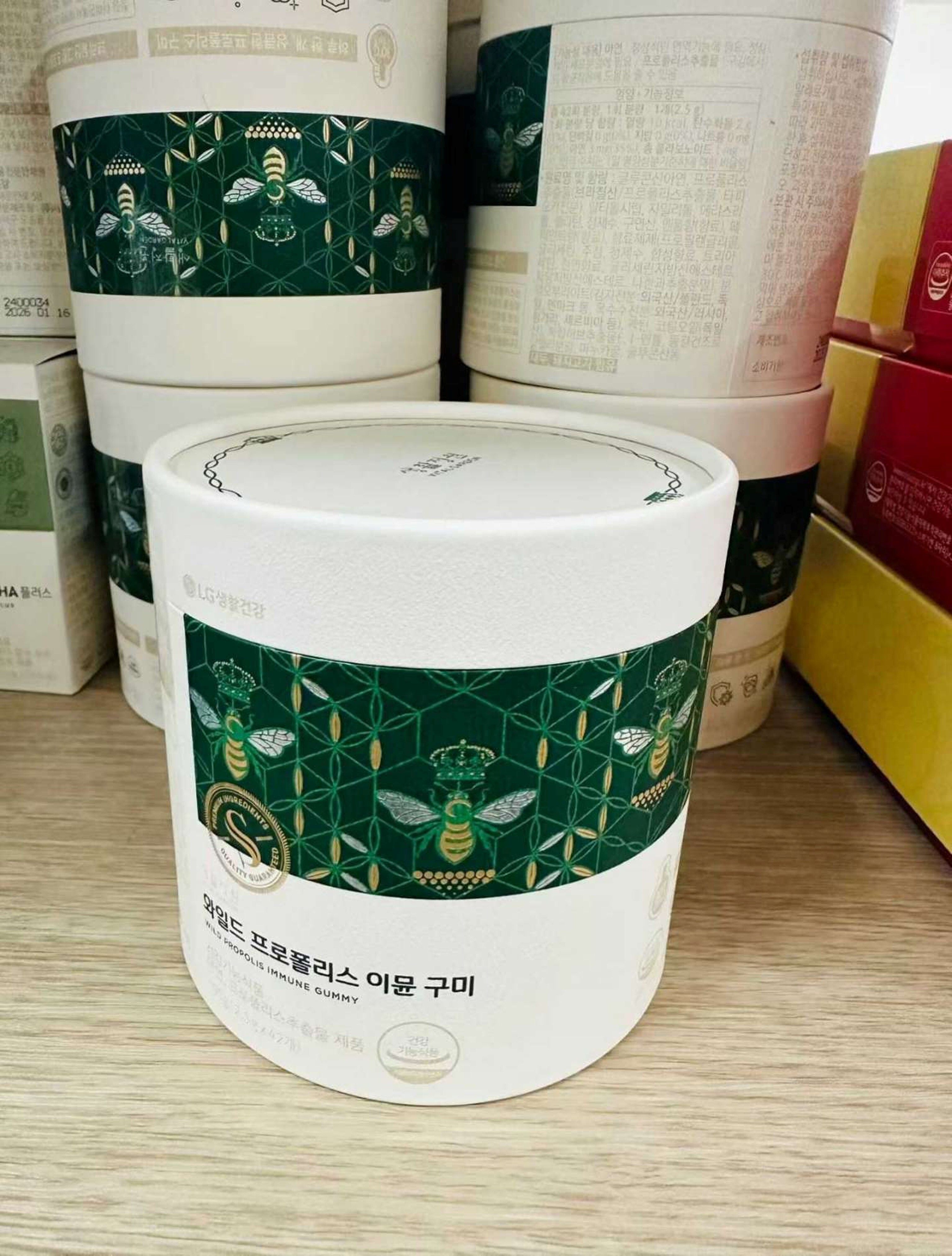 【直播】LL1215427 LG生活庭院 蜂膠抗菌軟糖 (1盒6星期份量)