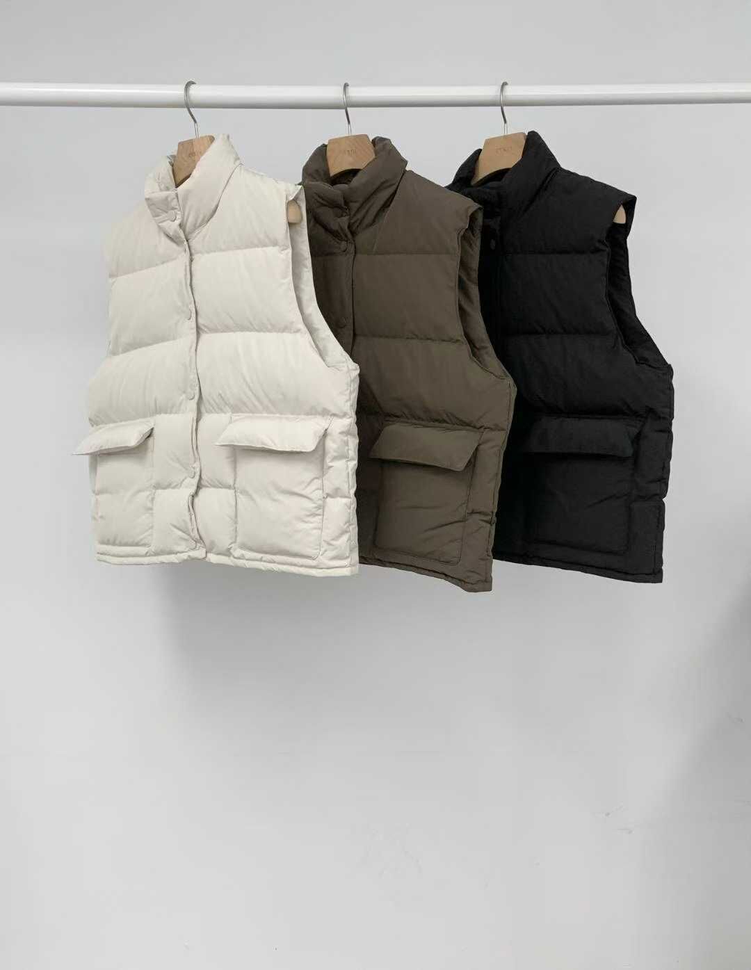 OU5347 鴨絨背心外套
