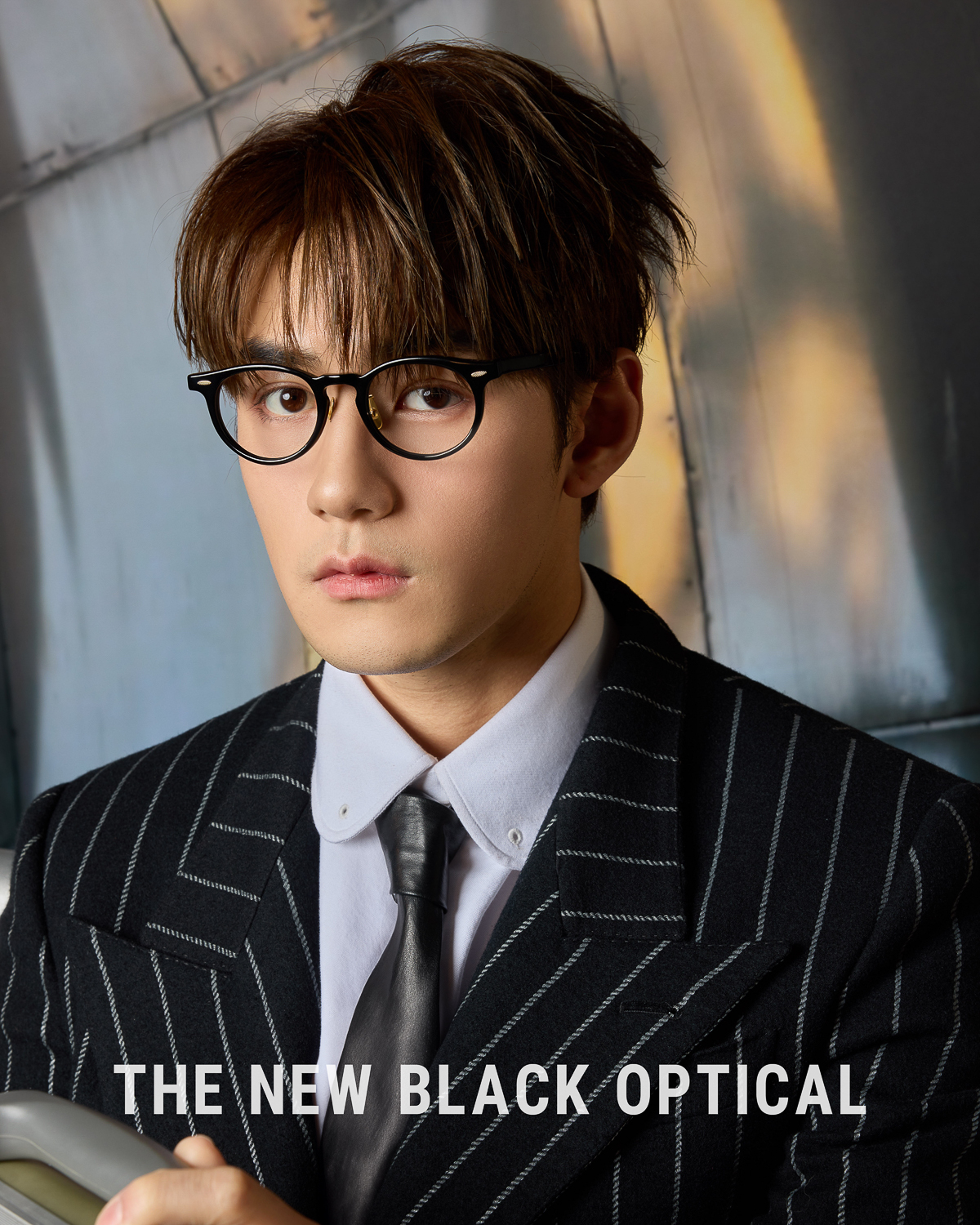 魏浚笙 Jeffrey Ngai Barton Perreira X The New Black Optical 特別聯乘型號 Banks+  Black