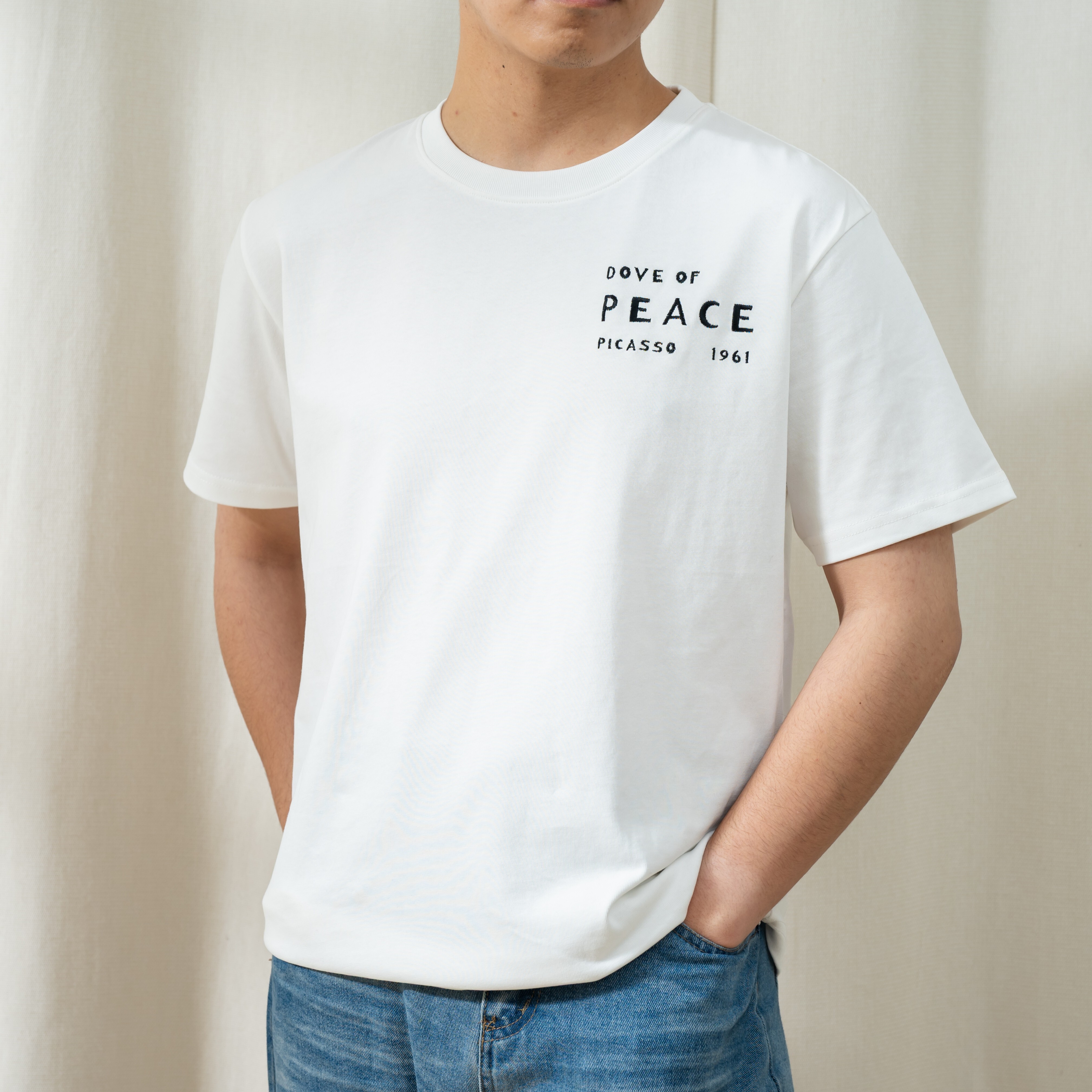 永恆畢卡索藝術T恤｜《和平鴿》白
