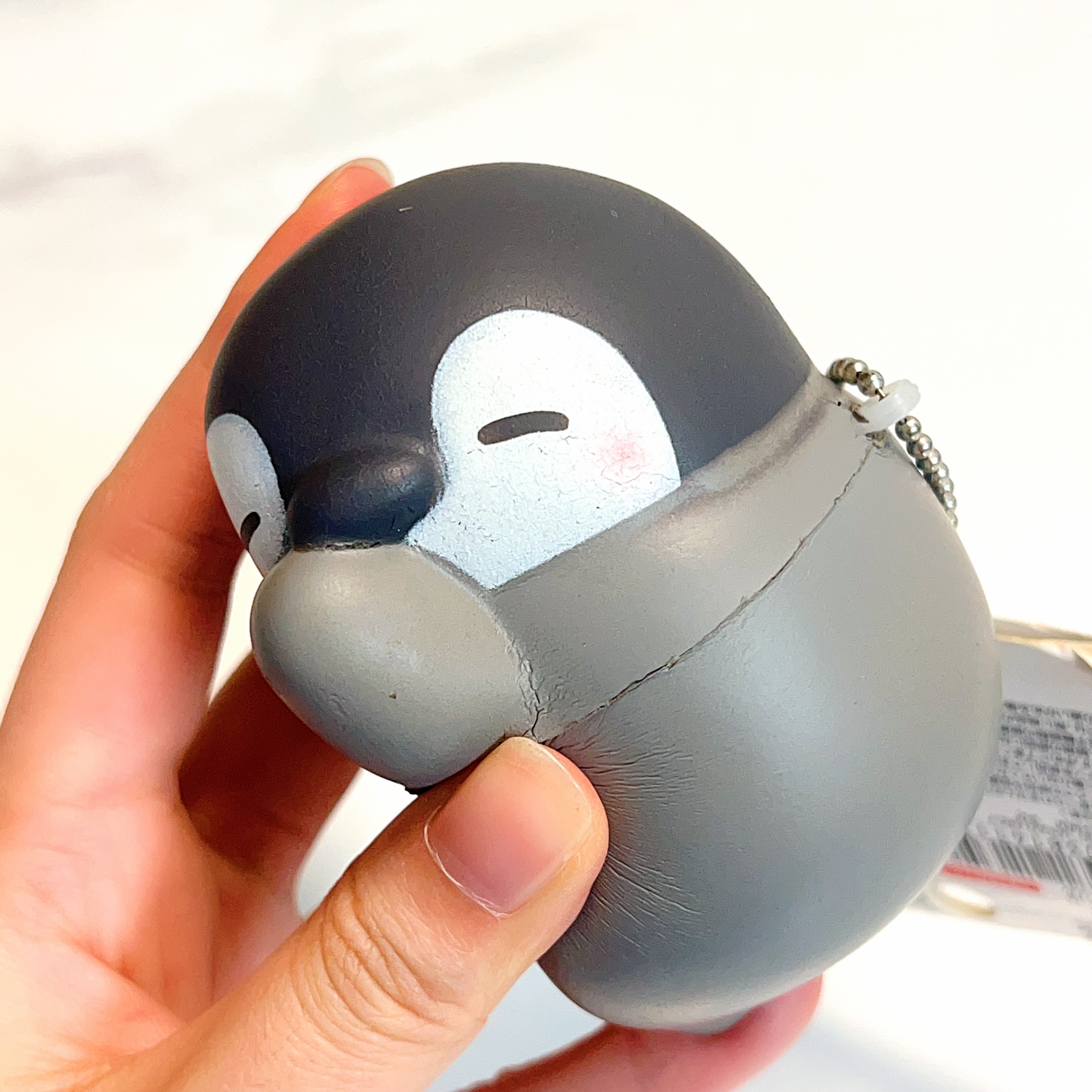Rare Japan sleeping penguin squishy