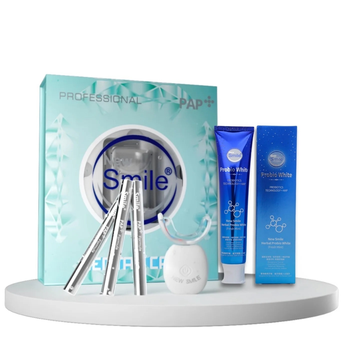 New Smile LED 第五代增量版納米護牙美白組合