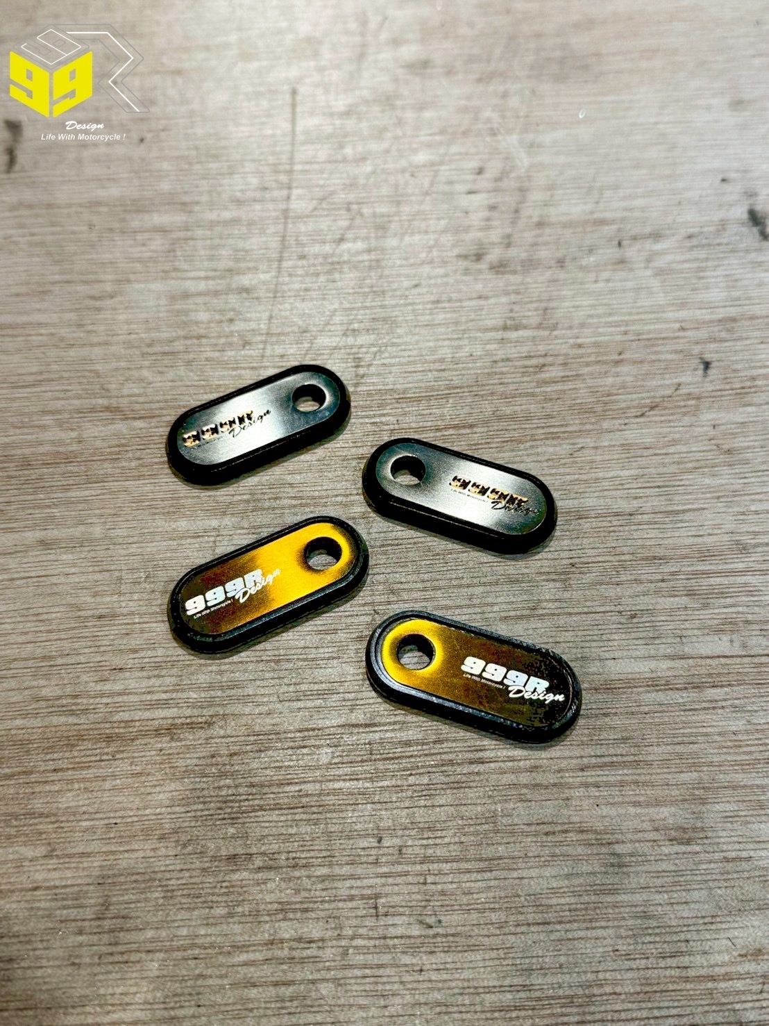 999R 鈦合金大牌螺絲飾板