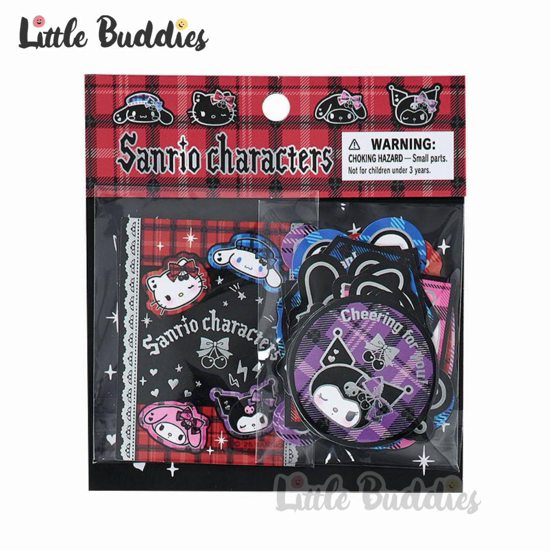 日本 Sanrio 搖滾風格系列 貼紙套裝 (28入)