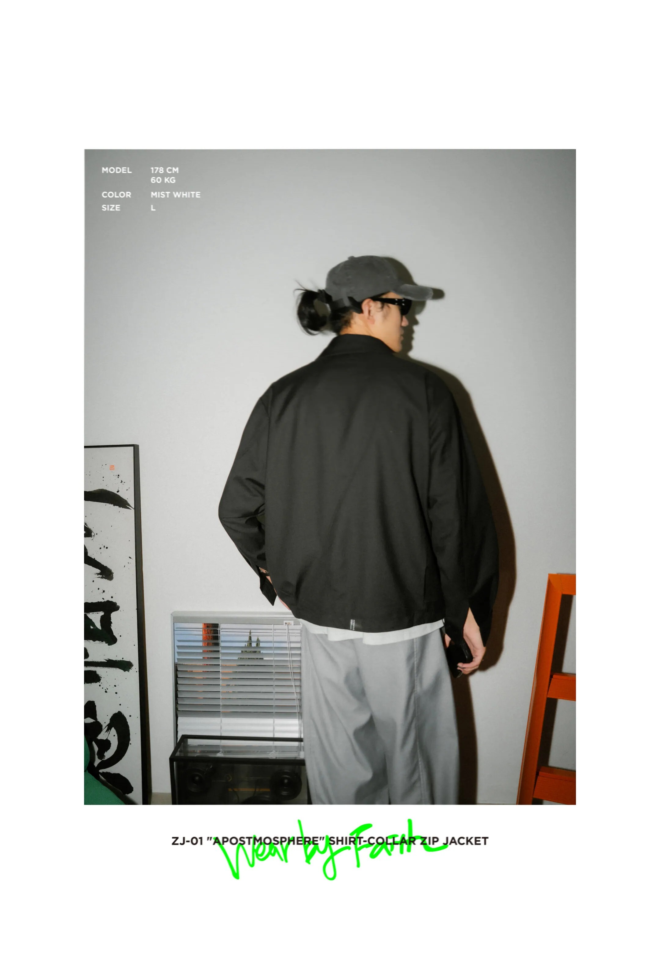 "現貨" Apostle ZJ-01 "APOSTMOSPHERE" Shirt-Collar Zip Jacket