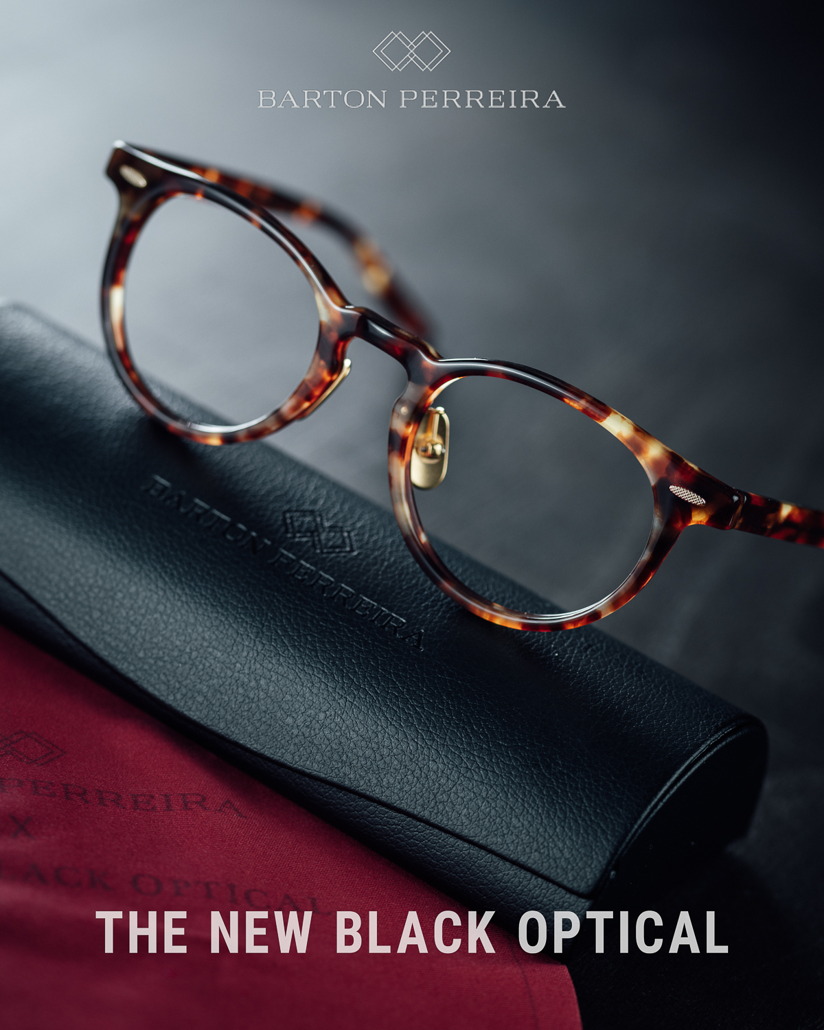 Barton Perreira X The New Black Optical 特別聯乘型號 Banks+
