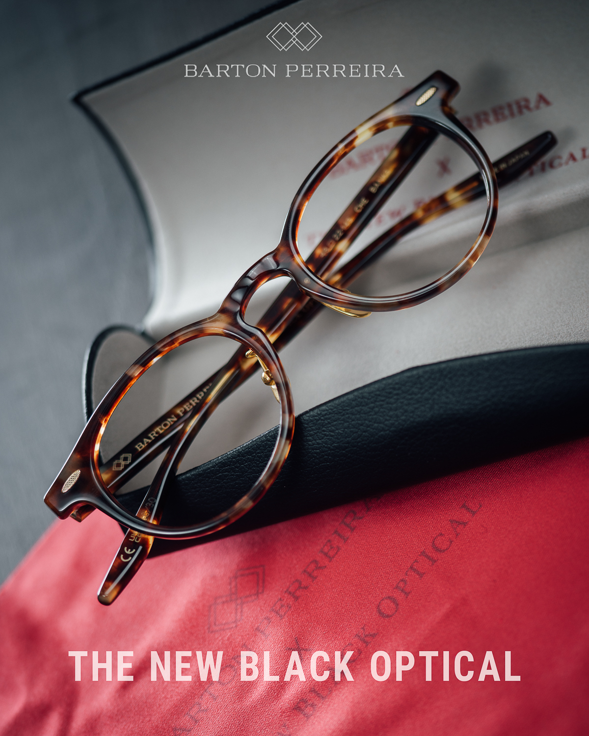 Barton Perreira X The New Black Optical 特別聯乘型號 Banks+