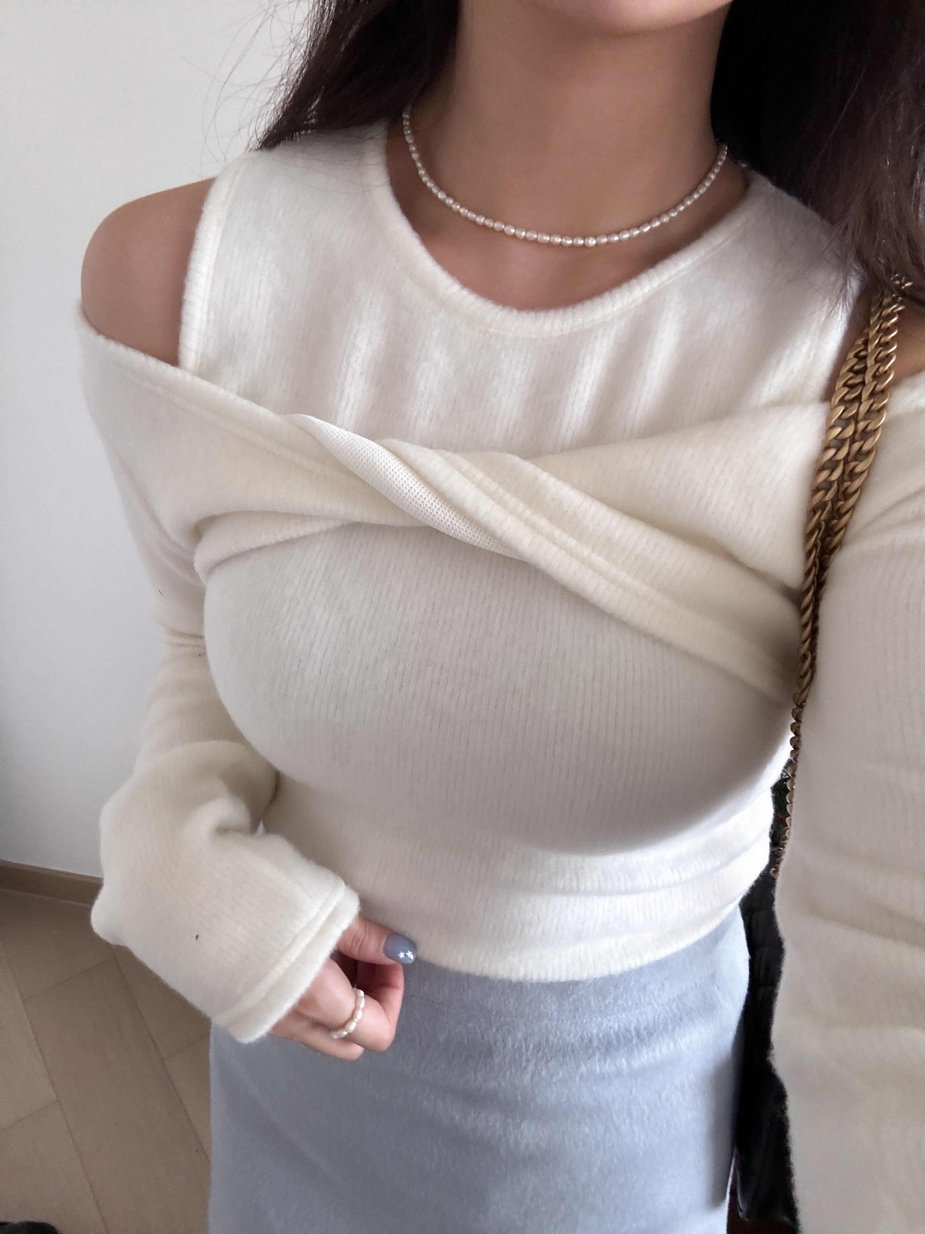 韓國氣質ONNI的毛毛TOP