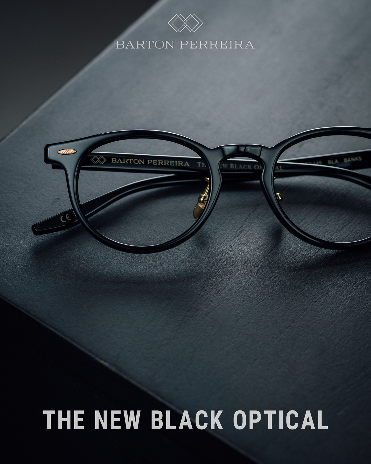 Barton Perreira X The New Black Optical 特別聯乘型號 Banks+ 登場 BLACK