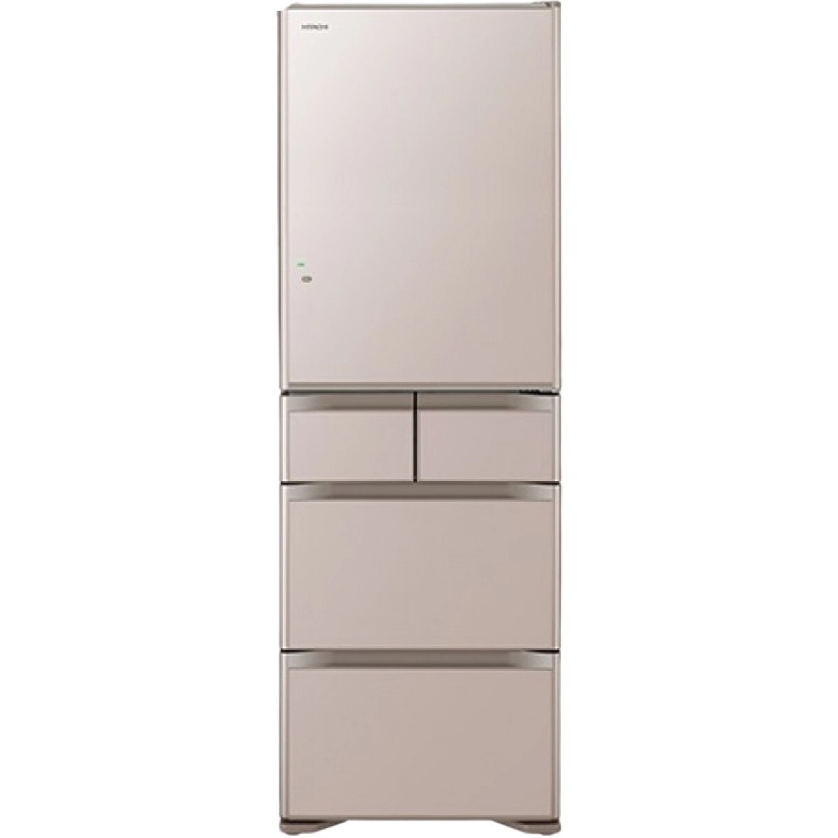 日立 Hitachi  R-G420KH‧變頻五門雪櫃‧305公升‧日本製造‧晶亮香檳金‧香港行貨,原廠5年全機,10年壓縮機保養‧