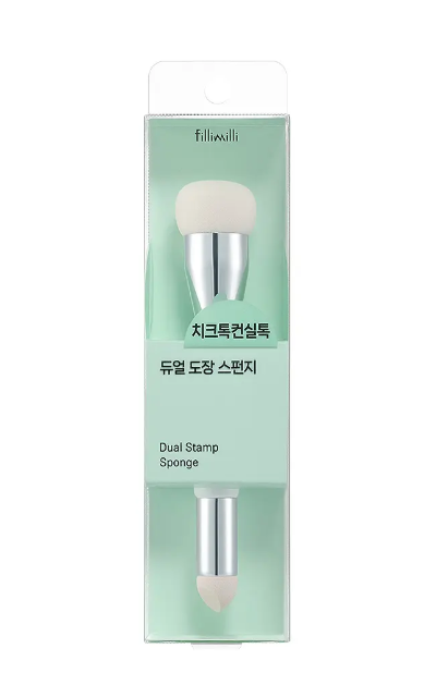 Fillimilli Dual Stamp Sponge 化妝掃【包裝設計發生了變化，  產品規格與之前相同。】