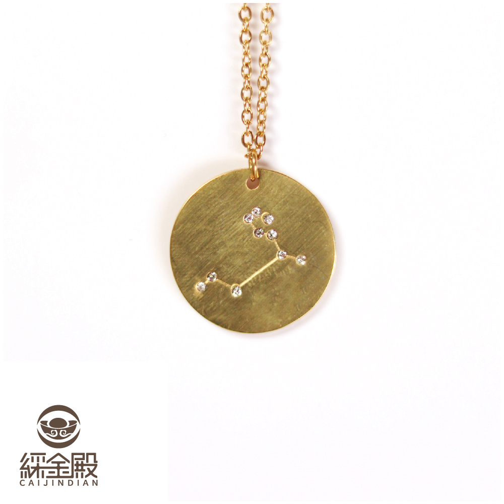 獅子座-十二星座星象項鍊｜好運項鍊｜【綵金殿】